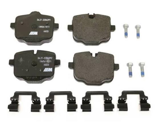 BMW Disc Brake Pad Set - Rear 34212284389